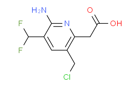 AM207336 | 1806016-51-2 | 2-Amino-5-(chloromethyl)-3-(difluoromethyl)pyridine-6-acetic acid