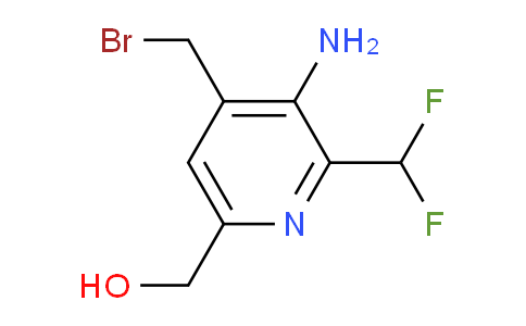 AM207338 | 1805338-30-0 | 3-Amino-4-(bromomethyl)-2-(difluoromethyl)pyridine-6-methanol