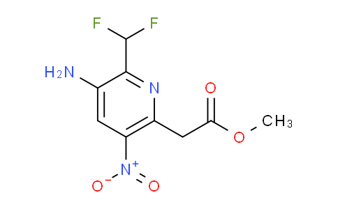 AM207339 | 1806822-38-7 | Methyl 3-amino-2-(difluoromethyl)-5-nitropyridine-6-acetate