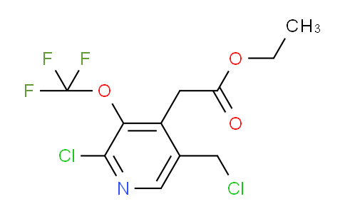 AM20734 | 1806153-11-6 | Ethyl 2-chloro-5-(chloromethyl)-3-(trifluoromethoxy)pyridine-4-acetate