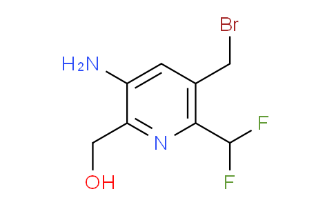 AM207340 | 1805338-33-3 | 3-Amino-5-(bromomethyl)-6-(difluoromethyl)pyridine-2-methanol