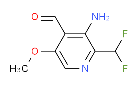 AM207342 | 1805220-03-4 | 3-Amino-2-(difluoromethyl)-5-methoxypyridine-4-carboxaldehyde