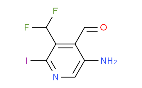 AM207354 | 1806809-81-3 | 5-Amino-3-(difluoromethyl)-2-iodopyridine-4-carboxaldehyde