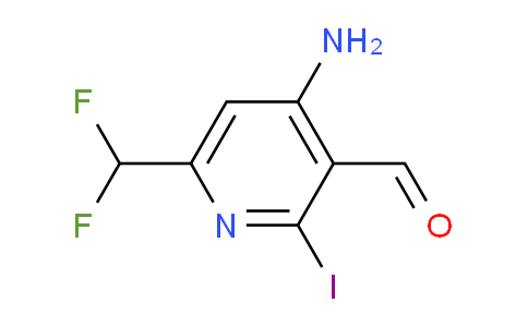 AM207355 | 1805137-68-1 | 4-Amino-6-(difluoromethyl)-2-iodopyridine-3-carboxaldehyde