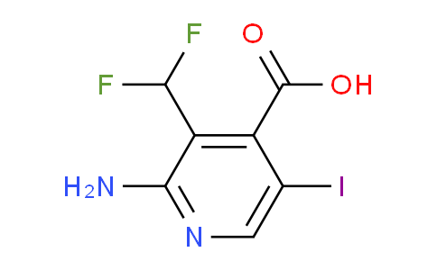 AM207357 | 1804924-80-8 | 2-Amino-3-(difluoromethyl)-5-iodopyridine-4-carboxylic acid