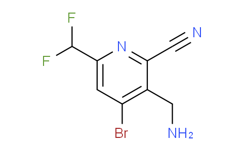 AM207363 | 1805344-81-3 | 3-(Aminomethyl)-4-bromo-2-cyano-6-(difluoromethyl)pyridine