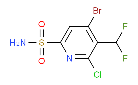 AM207364 | 1806041-61-1 | 4-Bromo-2-chloro-3-(difluoromethyl)pyridine-6-sulfonamide