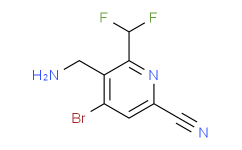 AM207365 | 1805385-24-3 | 3-(Aminomethyl)-4-bromo-6-cyano-2-(difluoromethyl)pyridine