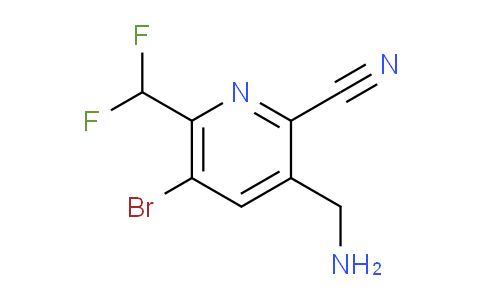 AM207366 | 1806922-92-8 | 3-(Aminomethyl)-5-bromo-2-cyano-6-(difluoromethyl)pyridine