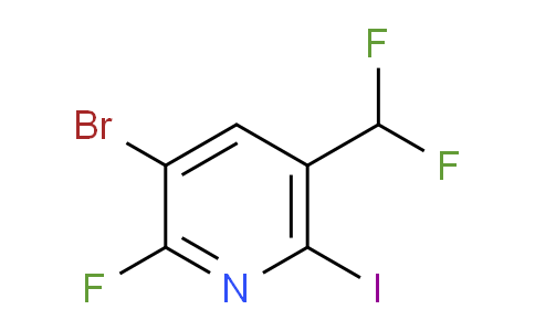 AM207367 | 1806052-45-8 | 3-Bromo-5-(difluoromethyl)-2-fluoro-6-iodopyridine