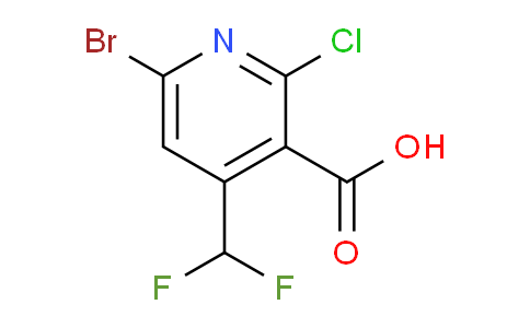 AM207369 | 1805340-03-7 | 6-Bromo-2-chloro-4-(difluoromethyl)pyridine-3-carboxylic acid