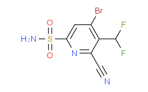 AM207370 | 1806992-34-6 | 4-Bromo-2-cyano-3-(difluoromethyl)pyridine-6-sulfonamide