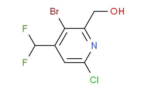 AM207375 | 1805448-78-5 | 3-Bromo-6-chloro-4-(difluoromethyl)pyridine-2-methanol