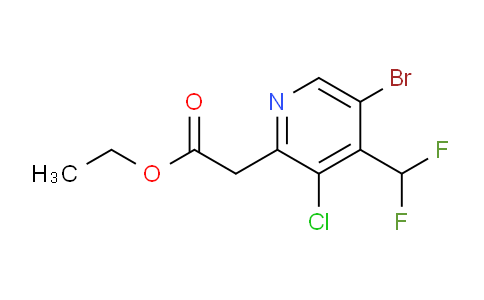 AM207379 | 1805235-99-7 | Ethyl 5-bromo-3-chloro-4-(difluoromethyl)pyridine-2-acetate