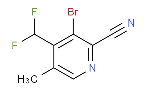 AM207380 | 1805358-69-3 | 3-Bromo-2-cyano-4-(difluoromethyl)-5-methylpyridine