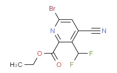 AM207389 | 1806999-60-9 | Ethyl 6-bromo-4-cyano-3-(difluoromethyl)pyridine-2-carboxylate