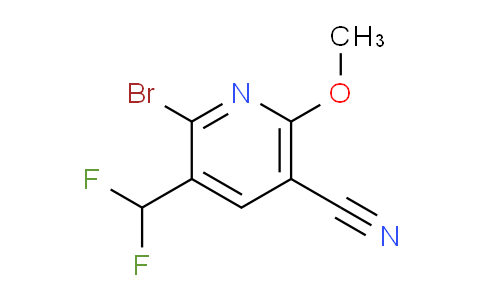 AM207392 | 1804660-47-6 | 2-Bromo-5-cyano-3-(difluoromethyl)-6-methoxypyridine