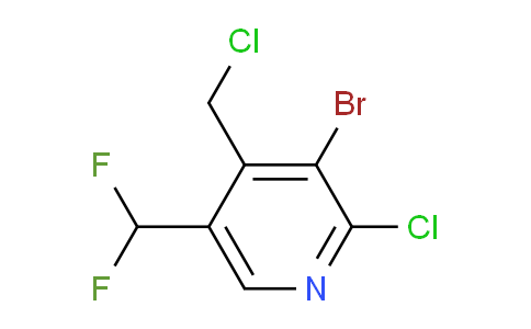 AM207393 | 1805166-29-3 | 3-Bromo-2-chloro-4-(chloromethyl)-5-(difluoromethyl)pyridine