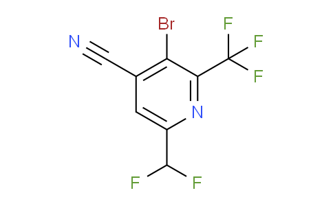 AM207402 | 1806051-80-8 | 3-Bromo-4-cyano-6-(difluoromethyl)-2-(trifluoromethyl)pyridine