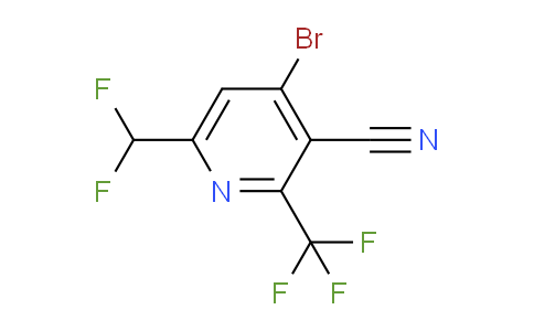 AM207404 | 1805346-74-0 | 4-Bromo-3-cyano-6-(difluoromethyl)-2-(trifluoromethyl)pyridine