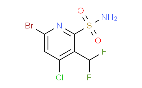 AM207405 | 1805436-93-4 | 6-Bromo-4-chloro-3-(difluoromethyl)pyridine-2-sulfonamide