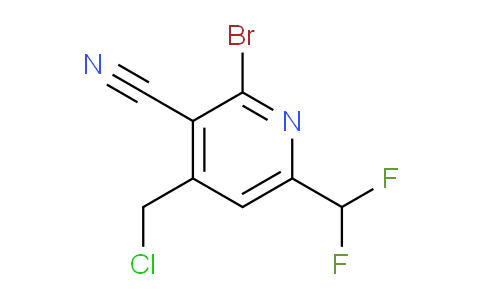 AM207406 | 1805345-71-4 | 2-Bromo-4-(chloromethyl)-3-cyano-6-(difluoromethyl)pyridine