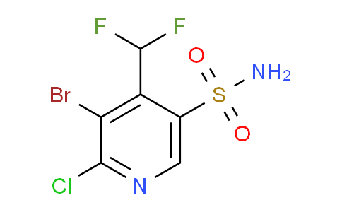 AM207410 | 1804658-73-8 | 3-Bromo-2-chloro-4-(difluoromethyl)pyridine-5-sulfonamide