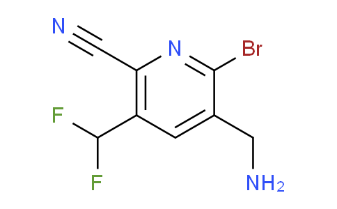 AM207418 | 1805369-29-2 | 3-(Aminomethyl)-2-bromo-6-cyano-5-(difluoromethyl)pyridine