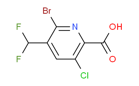 AM207421 | 1807000-31-2 | 2-Bromo-5-chloro-3-(difluoromethyl)pyridine-6-carboxylic acid