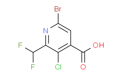 AM207422 | 1806046-90-1 | 6-Bromo-3-chloro-2-(difluoromethyl)pyridine-4-carboxylic acid