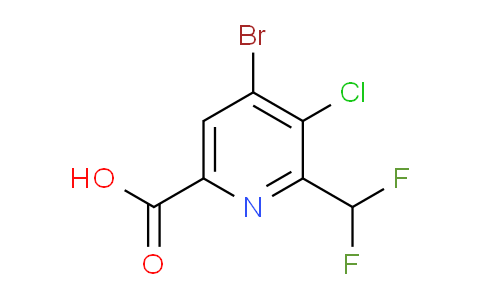 AM207427 | 1806969-53-8 | 4-Bromo-3-chloro-2-(difluoromethyl)pyridine-6-carboxylic acid