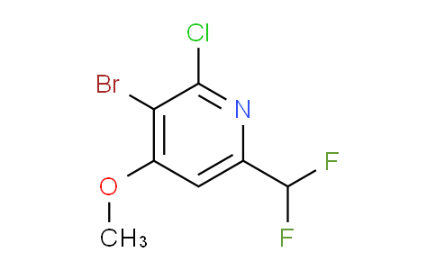 AM207428 | 1806972-94-0 | 3-Bromo-2-chloro-6-(difluoromethyl)-4-methoxypyridine