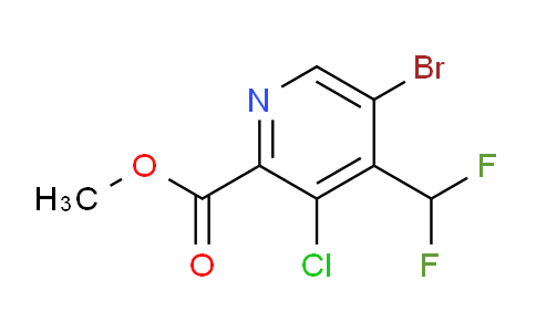 AM207441 | 1805395-73-6 | Methyl 5-bromo-3-chloro-4-(difluoromethyl)pyridine-2-carboxylate