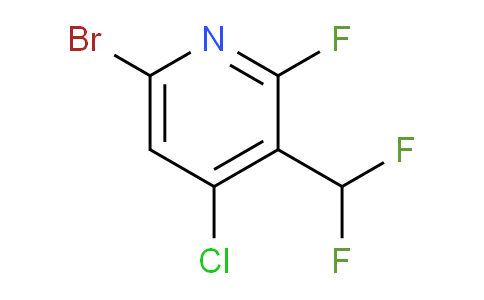 AM207444 | 1806907-39-0 | 6-Bromo-4-chloro-3-(difluoromethyl)-2-fluoropyridine
