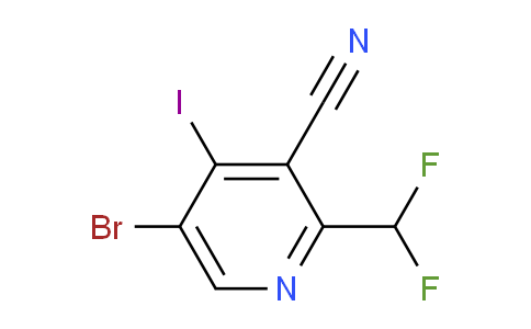 AM207447 | 1805399-03-4 | 5-Bromo-3-cyano-2-(difluoromethyl)-4-iodopyridine