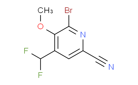 AM207451 | 1805010-92-7 | 2-Bromo-6-cyano-4-(difluoromethyl)-3-methoxypyridine