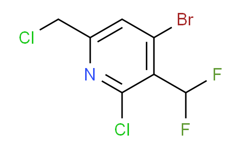 AM207453 | 1805008-25-6 | 4-Bromo-2-chloro-6-(chloromethyl)-3-(difluoromethyl)pyridine