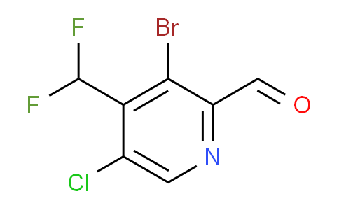 AM207456 | 1805339-93-8 | 3-Bromo-5-chloro-4-(difluoromethyl)pyridine-2-carboxaldehyde