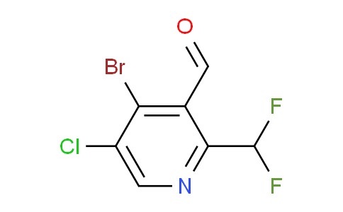 AM207458 | 1805448-83-2 | 4-Bromo-5-chloro-2-(difluoromethyl)pyridine-3-carboxaldehyde