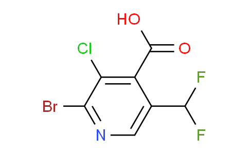 AM207461 | 1806842-93-2 | 2-Bromo-3-chloro-5-(difluoromethyl)pyridine-4-carboxylic acid