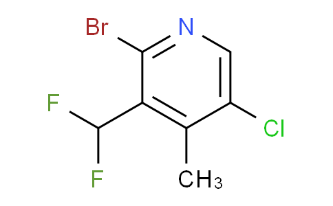 AM207492 | 1806030-77-2 | 2-Bromo-5-chloro-3-(difluoromethyl)-4-methylpyridine