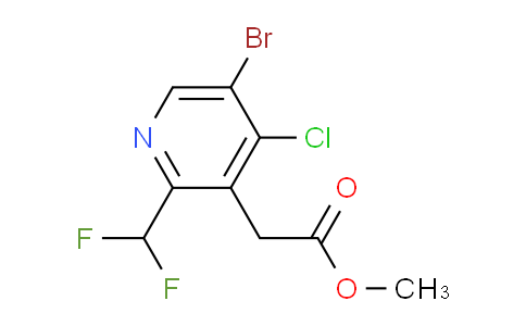 AM207494 | 1805434-72-3 | Methyl 5-bromo-4-chloro-2-(difluoromethyl)pyridine-3-acetate