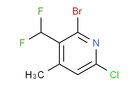 AM207495 | 1806907-91-4 | 2-Bromo-6-chloro-3-(difluoromethyl)-4-methylpyridine