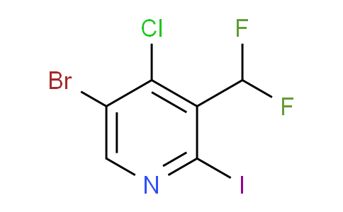 AM207502 | 1805350-22-4 | 5-Bromo-4-chloro-3-(difluoromethyl)-2-iodopyridine
