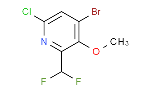 AM207509 | 1805159-52-7 | 4-Bromo-6-chloro-2-(difluoromethyl)-3-methoxypyridine