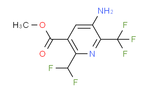 AM207510 | 1806969-80-1 | Methyl 3-amino-6-(difluoromethyl)-2-(trifluoromethyl)pyridine-5-carboxylate