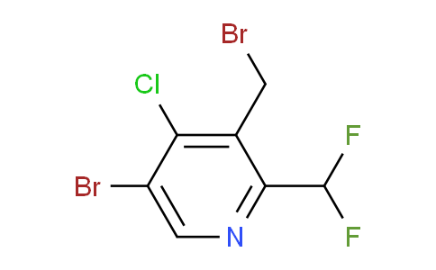 AM207536 | 1805237-76-6 | 5-Bromo-3-(bromomethyl)-4-chloro-2-(difluoromethyl)pyridine