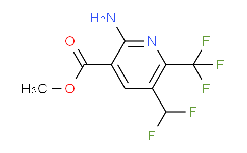 AM207539 | 1805348-44-0 | Methyl 2-amino-5-(difluoromethyl)-6-(trifluoromethyl)pyridine-3-carboxylate