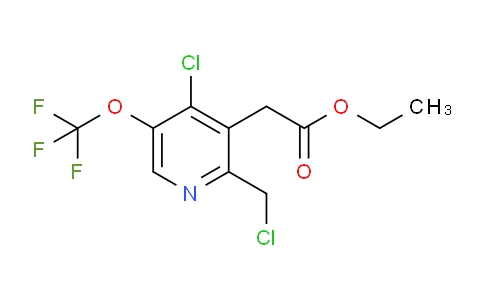 AM20754 | 1804003-20-0 | Ethyl 4-chloro-2-(chloromethyl)-5-(trifluoromethoxy)pyridine-3-acetate