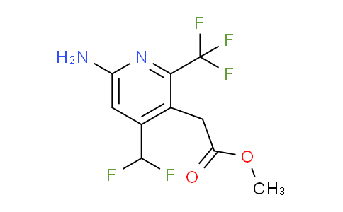 AM207542 | 1806930-88-0 | Methyl 6-amino-4-(difluoromethyl)-2-(trifluoromethyl)pyridine-3-acetate